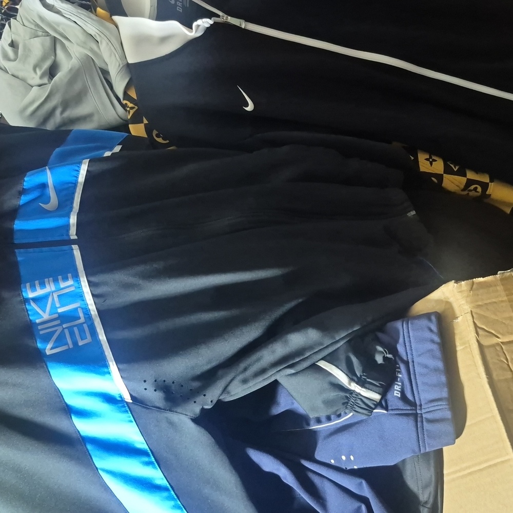 Nike Black and Blue Men's Blazer